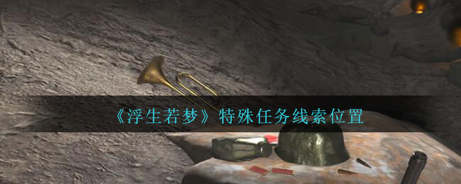 孙美琪疑案浮生若梦特殊任务线索在哪