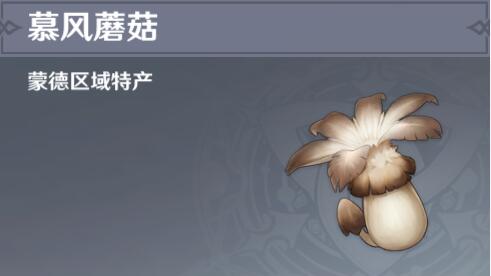 原神慕风蘑菇怎么采集