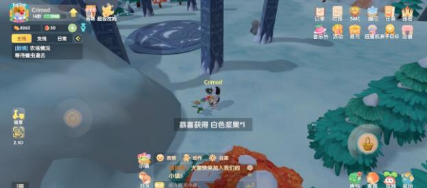 摩尔庄园手游黑白浆果刷新位置一览