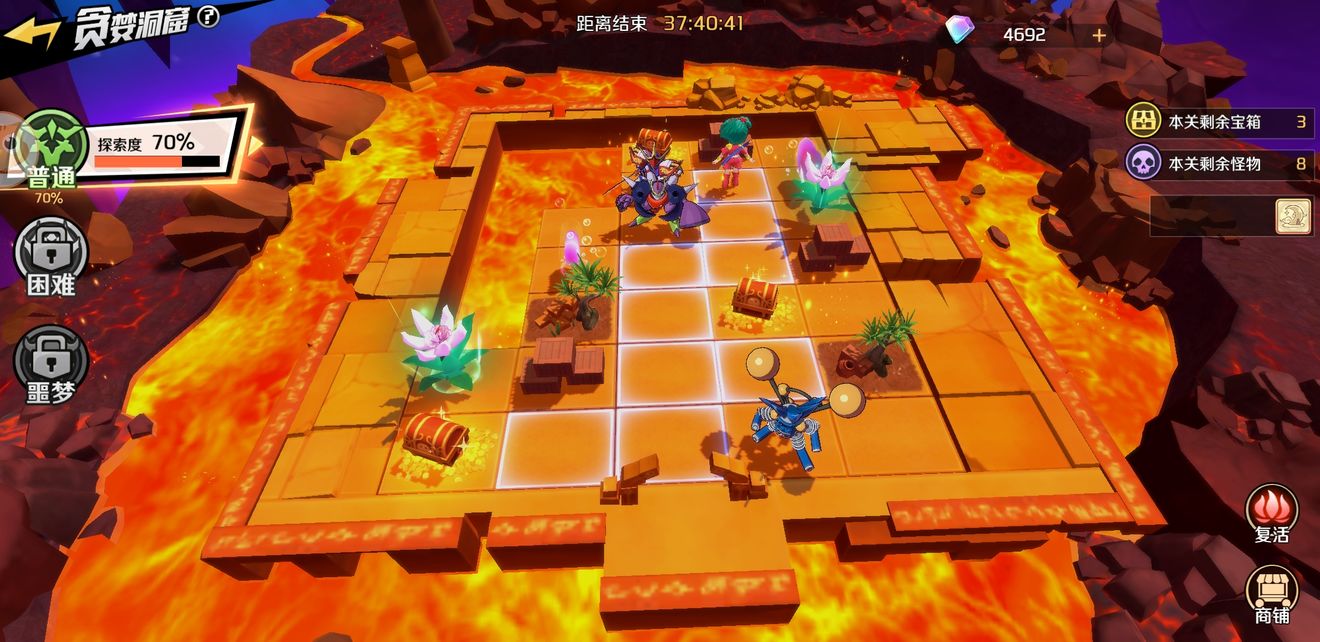 魔神英雄传贪婪洞窟玩法详解