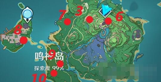 原神妖鬼狂言百物语成就鹮巷物语和钓鱼点一览
