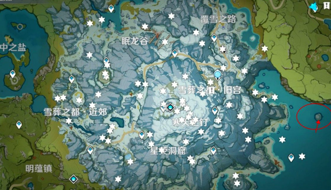 原神绯红玉髓位置分布图：85个绯红玉髓隐藏位置汇总[多图]图片1