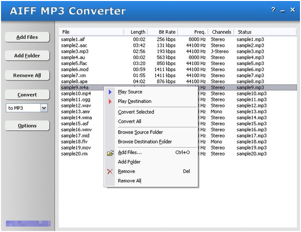 Aiff Mp3 Converter Aiff转mp3工具 下载 Aiff Mp3 Converter Aiff转mp3工具 共享版下载v3 3 非凡软件站