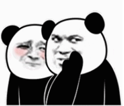 熊猫人悄悄话表情包 v1.3