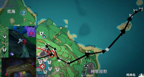 原神鬼兜虫采集路线一览