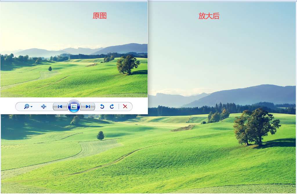 图片放大不失真，保持清晰度的方法