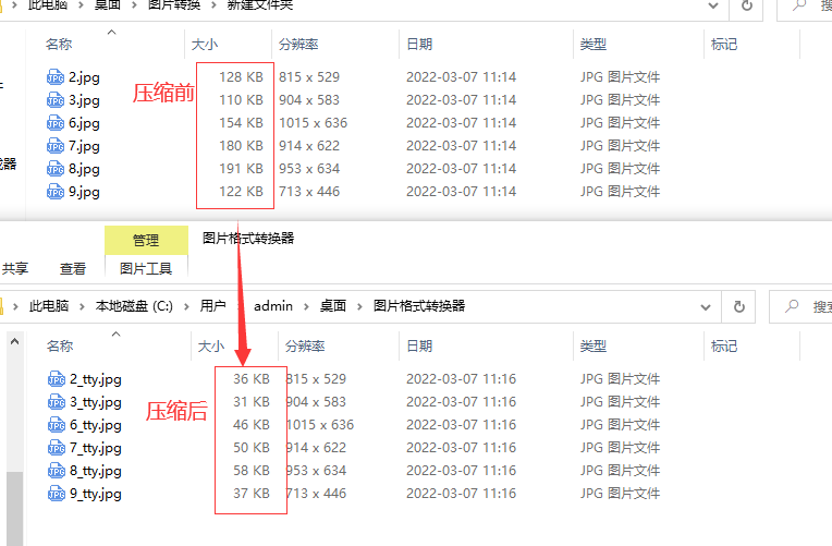 如何壓縮jpg圖片的大小