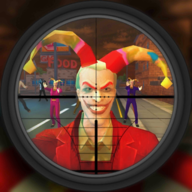 愤怒的小丑狙击戏 v1.0安卓版