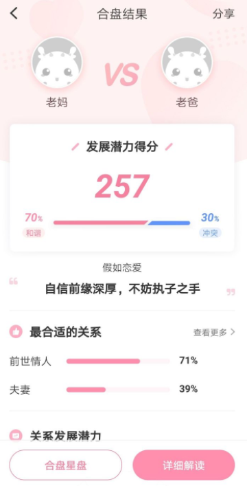 准了app在哪进行合盘测试(合盘哪个app准)