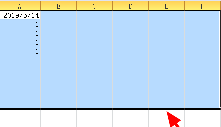 Excel区域格式自动套用在哪开启