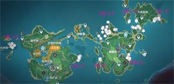 原神2.8海灵芝采集路线攻略2022